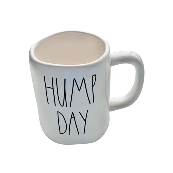 Rae Dunn Artisan Collection "Hump Day" Ceramic Mug - Rustic Country Home Decor - Picture 1 of 5